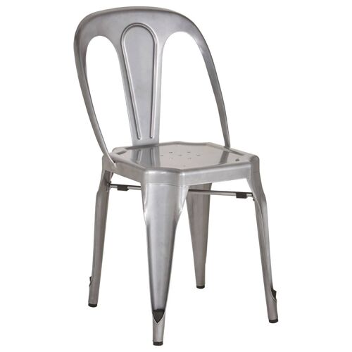 Grange Grey Metal Chair
