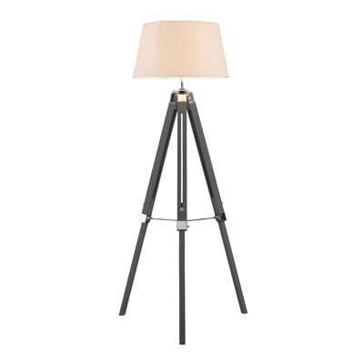 Grey Bailey Tripod Floor Lamp - 144cm