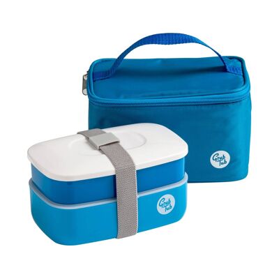 Grub Tub Blue 2pc Lunch Box