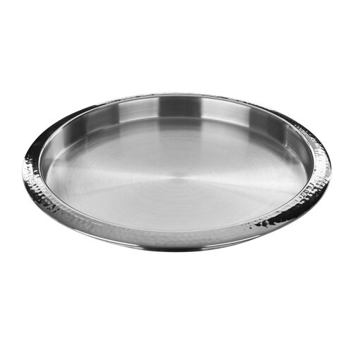 Hammered Effect Stainless Steel Tray