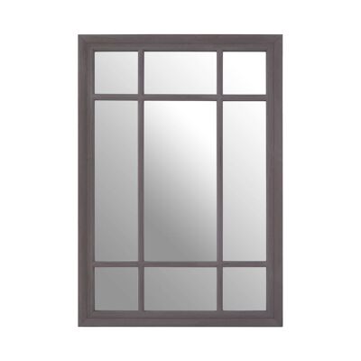 Hawthorne Rectangular Grey Wall Mirror