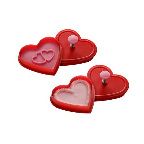 Heart Shape Cookie Cutters/Stamps