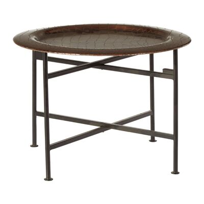 Hege Small Copper and Black Side Table
