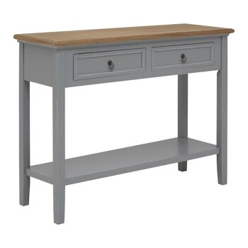 Table console Henley gris antique 3