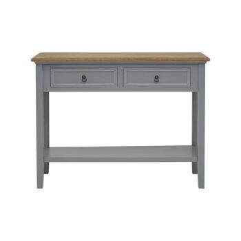 Table console Henley gris antique 7