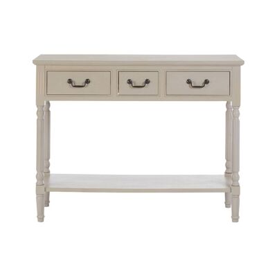 Heritage 3 Drawer Console Table
