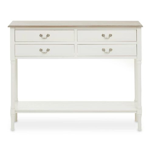 Heritage 4 Drawer Console Table