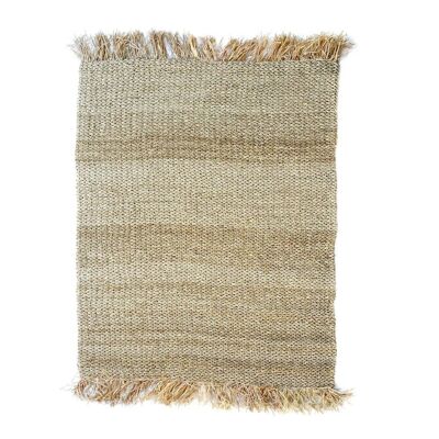La alfombra con flecos - Natural - 180x240