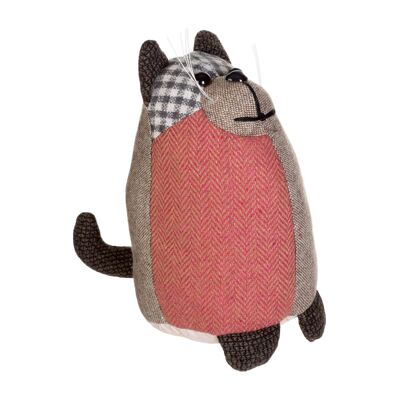 Heritage Large Brown Cat Door Stop