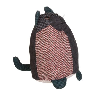 Heritage Large Green Cat Door Stop