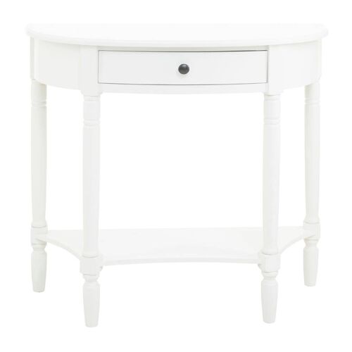 Heritage Semi-Circle Console Table with Drawer