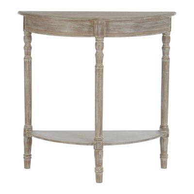 Heritage Winter Melody Round Console Table
