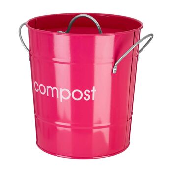 Bac à compost rose vif 4