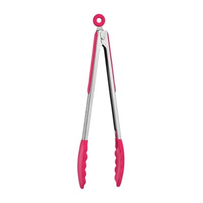 Hot Pink Silicone Zing Tongs
