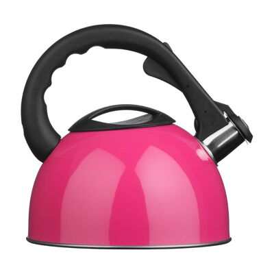 Hot Pink Whistling Kettle - 2.5Ltr