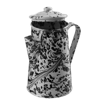 Cafetière à motifs noir et blanc Hygge 4