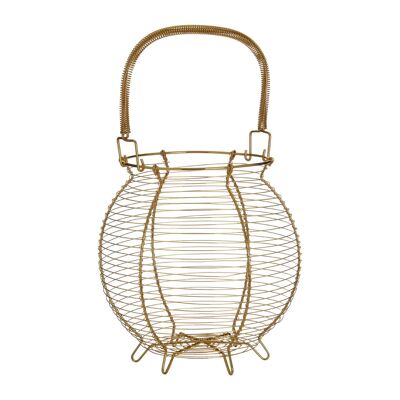 Hygge Gold Finish Egg Basket