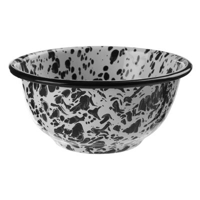 Hygge Small Black and White Bowl