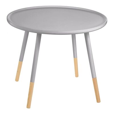 Interiors by Premier Viborg Grey Round Side Table