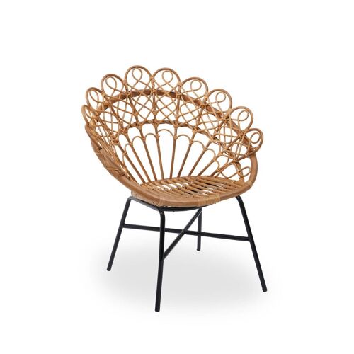 Java Natural Rattan Peacock Chair