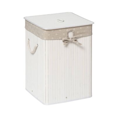 Kankyo White Square Laundry Hamper