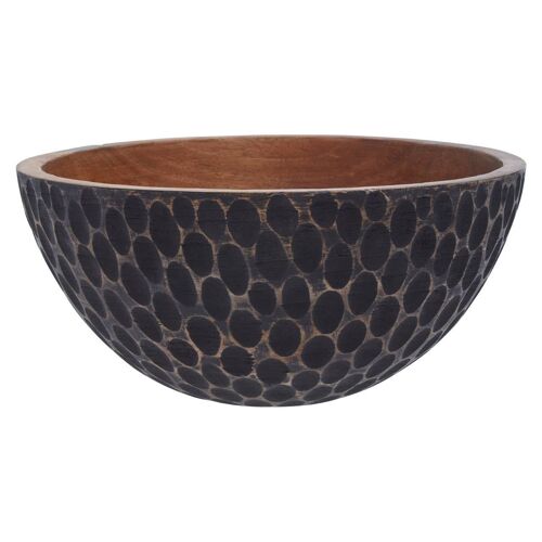 Kara Large Wooden Bowl