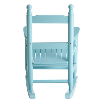 Fauteuil à bascule bleu pour enfants 5