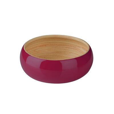 Kyoto Raspberry Round Bowl