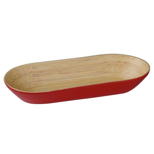 Kyoto Red Oblong Bowl