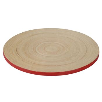 Set de table/dessous de plat Kyoto rouge 1