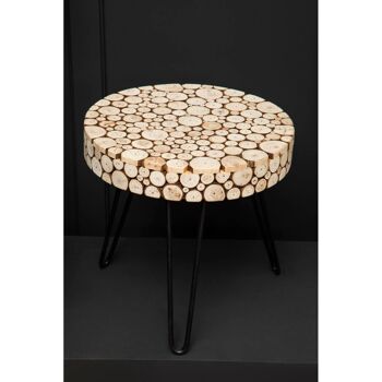 Table d'appoint ronde Lacuna 5