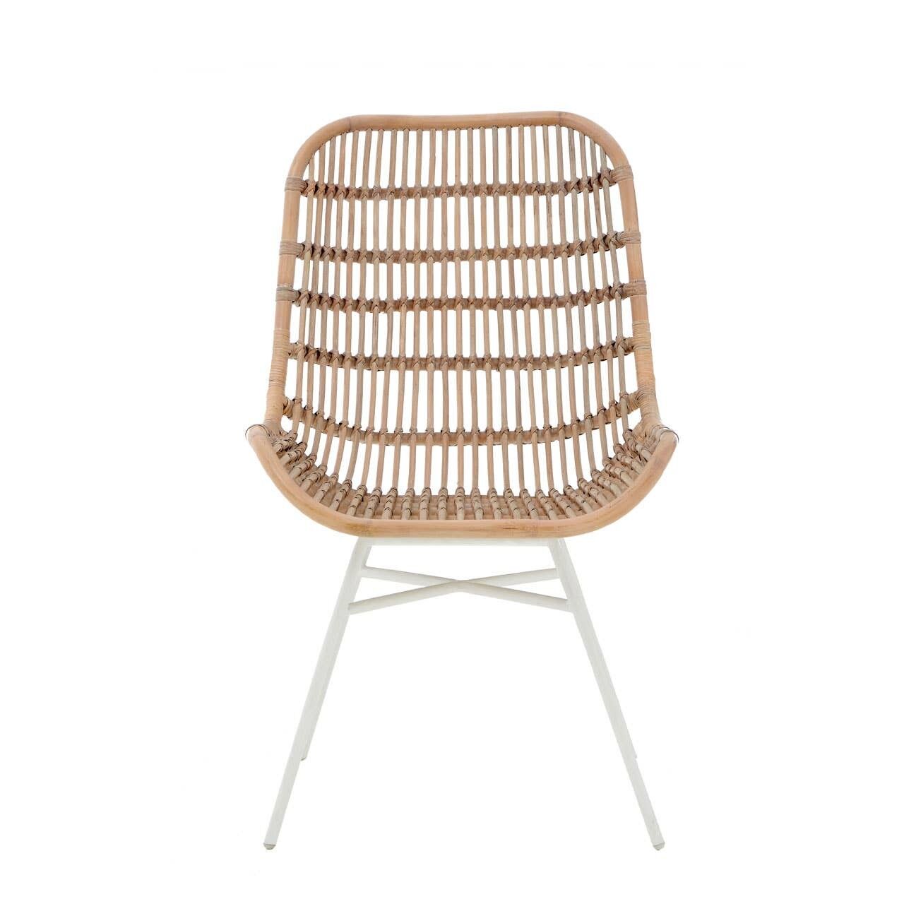 Rattan chair white legs new arrivals