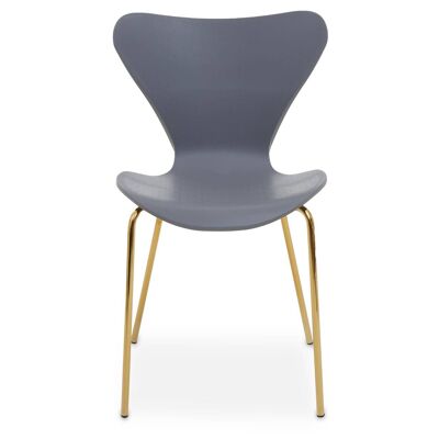 Laila Dining Chair with Grey Seat
