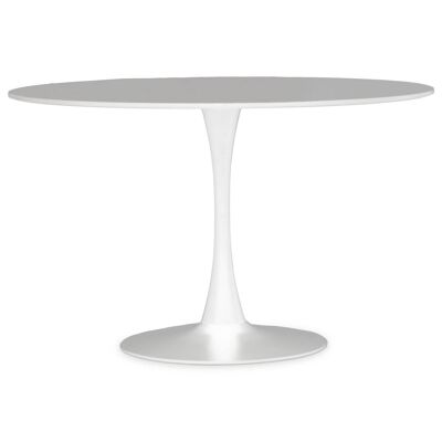 Laila Large Dining  Table with White Top