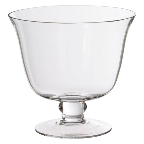 Large Clear Glass Trifle Bowl