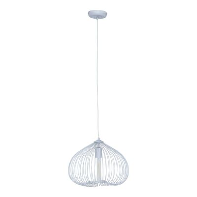 Lavis 1 Bulb Silver Finish Pendant Light