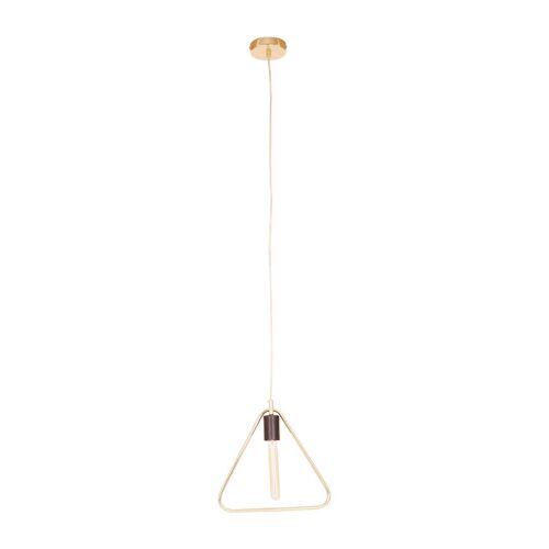 Lavis Gold Triangle Pendant Light