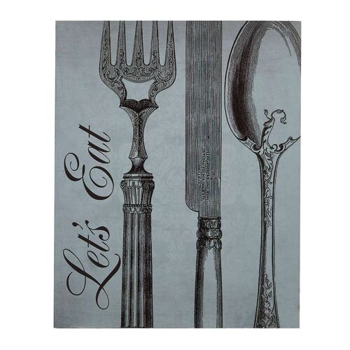 Let's Eat Wall Plaque