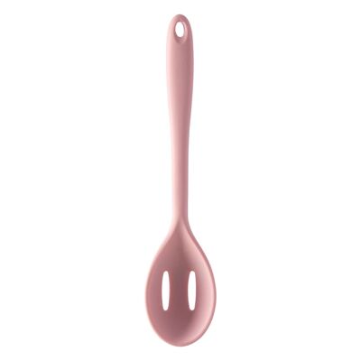 Light Pink Zing Silicone Slotted Spoon