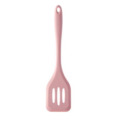 Light Pink Zing Silicone Slotted Turner