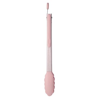 Light Pink Zing Silicone Tongs
