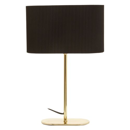 Lilian Shiny Brass Table Lamp