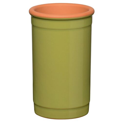 Lime Green Clay Wine Cooler