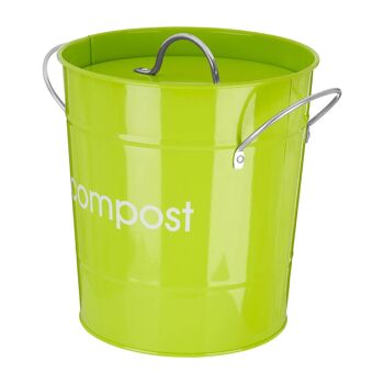 Bac à compost vert lime 4