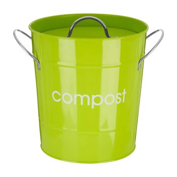 Bac à compost vert lime 8