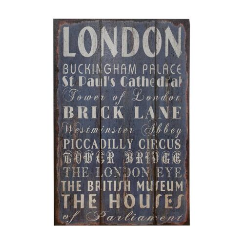 London Wall Plaque