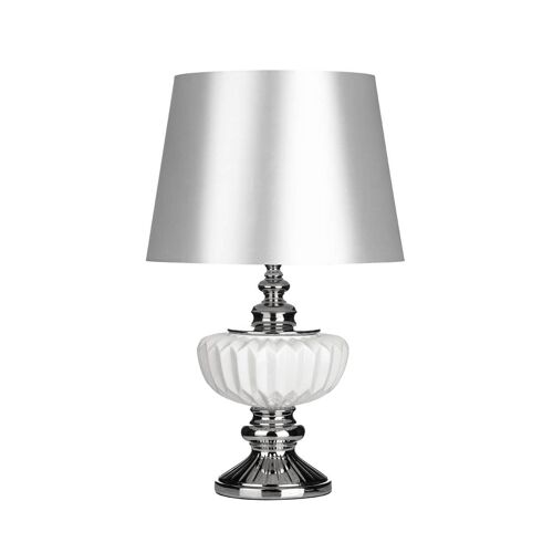 Luana Large White Ceramic Table Lamp