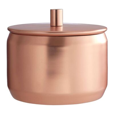 Madison Shine Copper Finish Storage Canister