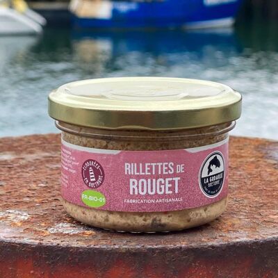 Organic red mullet rillettes