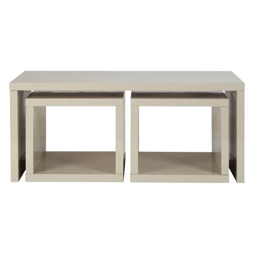 Madrid Coffee Table with 2 Under Tables